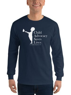 Child Advocacy Saves Lives – Dark Long Sleeve Shirt