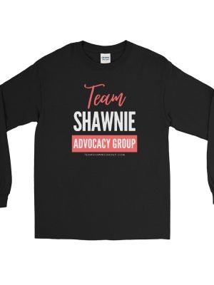 Team Shawnie Advocate – Dark Unisex Long Sleeve Shirt