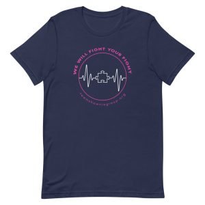 Short-sleeve unisex t-shirt Magenta Design