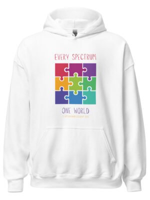 Every Spectrum, One World – Unisex Hoodie
