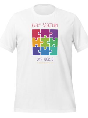 Every Spectrum, One World – Unisex t-shirt