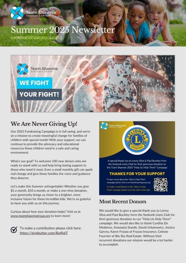 TSAG_Newsletter Summer 2025 Cover Page